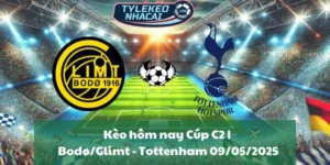 Kèo hôm nay Cúp C2 | Bodø/Glimt - Tottenham 09/05/2025