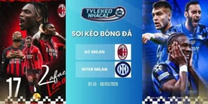 Soi kèo nhà cái AC Milan vs Inter Milan hôm nay ngày 08/03/2026 - Serie A