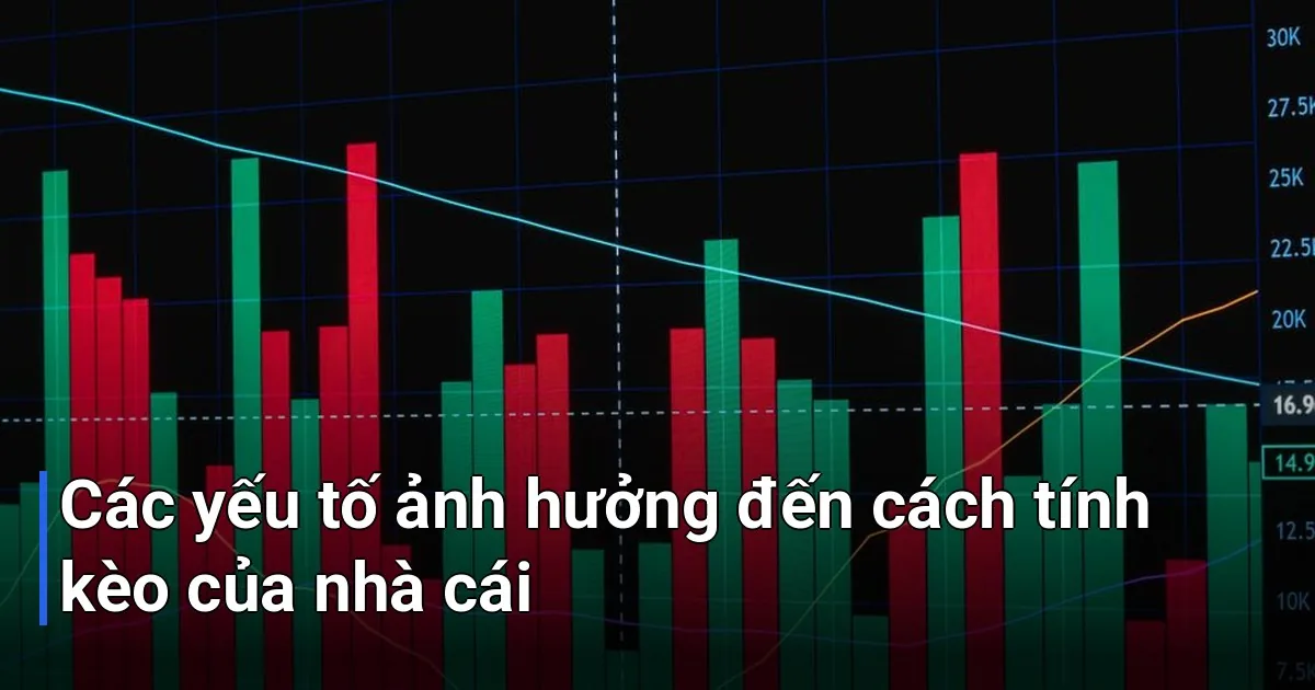 Bên cạnh quy trình chuẩn, còn nhiều yếu tố khác tác động đến việc nhà cái tính kèo như thế nào